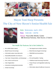 The City of New Haven`s Senior Health Fair