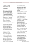 Canto II A Teresa-fragmentos