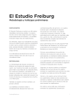 El Estudio Freiburg