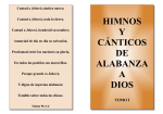 HIMNOS Y CÁNTICOS DE ALABANZA A DIOS