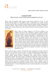 Asunción 2014 María Asunta, sube al cielo nuestra plegaria por la paz
