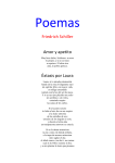 Schiller – Seis Poemas