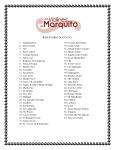 repertorio de coctel - Los Violines de Marquito