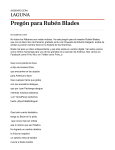 Pregón para Rubén Blades - Grupo Milenio