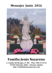 201606 Junio - Grupo de oraci&oacute;n Familia Jes&uacute;s Nazareno