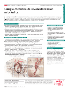 Cirugia coronaria de revascularizacion miocardica