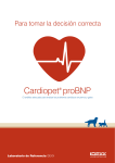 Para tomar la decisión correcta - Cardiopet® proBNP