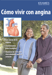 Cómo vivir con angina