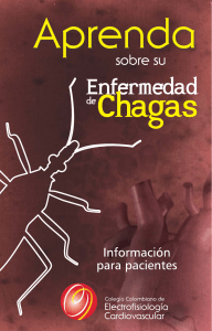 Aprenda sobre su enfermedad de Chagas