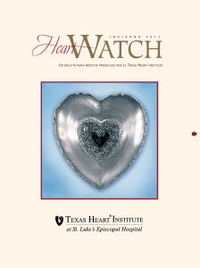 un boletín para médicos producido por el texas heart institute