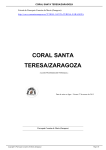 coral santa teresa/zaragoza - Parroquia Corazón de María (Zaragoza)
