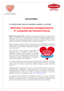 Menudos Corazones protagonizar&aacute; la 6&ordf; campa&ntilde;a de
