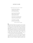 Quevedo y el amor - Marco Antonio Corcuera
