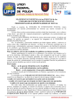 MANIFIESTO EN DEFENSA de los POLICIAS de las