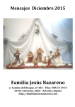 2015.12 Diciembre - Grupo de oración Familia Jesús Nazareno