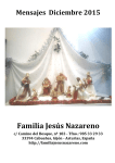 2015.12 Diciembre - Grupo de oraci&oacute;n Familia Jes&uacute;s Nazareno