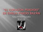 “El corazón perdido” de Emilia Pardo Bazán