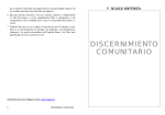 discernimiento comunitario - El Movimiento de la Palabra de Dios