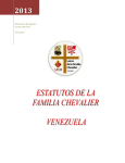 Estatutos de la Familia Chevalier (FCH) - Venezuela