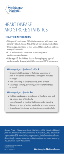 heart disease and stroke statistics