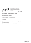 A level Spanish Transcript Unit 01 - Listening, Reading and Writing