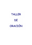 taller de oración - EPJ Internacional