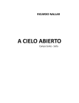 A CIELO ABIERTO - Ricardo Nallar