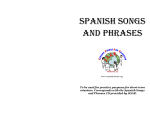 Spanish Songs and Phrases