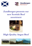 Zandbergen presents our new Scottish Beef assortment High Quality
