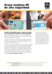 Creen tarjetas ID de alta seguridad