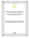 manual de organización y protocolos del departamento