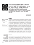 síndrome de encefalopatía posterior reversible (pres)
