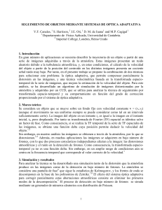 Object Tracking Through the Atmosphere Using Adaptive Optics