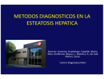 METODOS DIAGNOSTICOS EN LA ESTEATOSIS HEPATICA