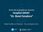 Puesta en marcha Hospital "Dr. René Favaloro"