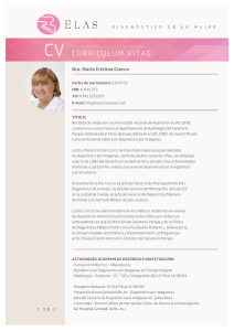 cv maria cristina crocco - Diagn&oacute;stico Medico Oro&ntilde;o