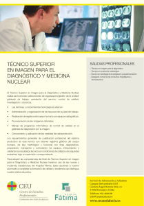 técnico superior en imagen para el diagnóstico y medicina nuclear