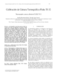 Calibración de Cámara Termográfica Fluke TI-32