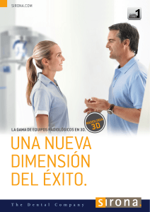 sirona.com la gama de equipos radiol&oacute;gicos en 3d.