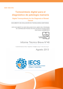 documento ets iecs tomosintesis
