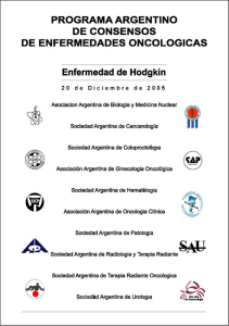 linfoma de hodgkin - Sociedad Argentina de Cancerología