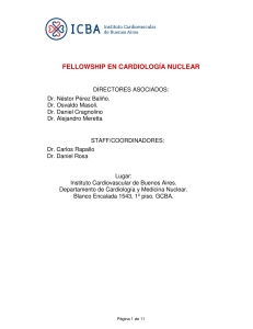 fellowship en cardiología nuclear