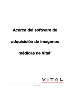 Acerca del software de adquisición de imágenes