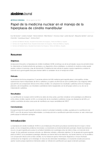 Hiperplasia cond&iacute;lea