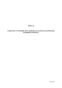 garantía y control de calidad en las instalaciones