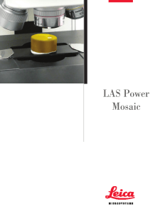 LAS Power Mosaic - Leica Microsystems