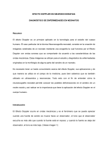 EFECTO DOPPLER EN NEUROECOGRAFIAS