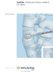 Synflate. Sistema de refuerzo vertebral con globo.