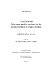 Cloud CEIB I+D Sistema de gestión y extracción de conocimiento de