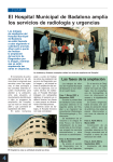 El Hospital Municipal de Badalona amplía los servicios de